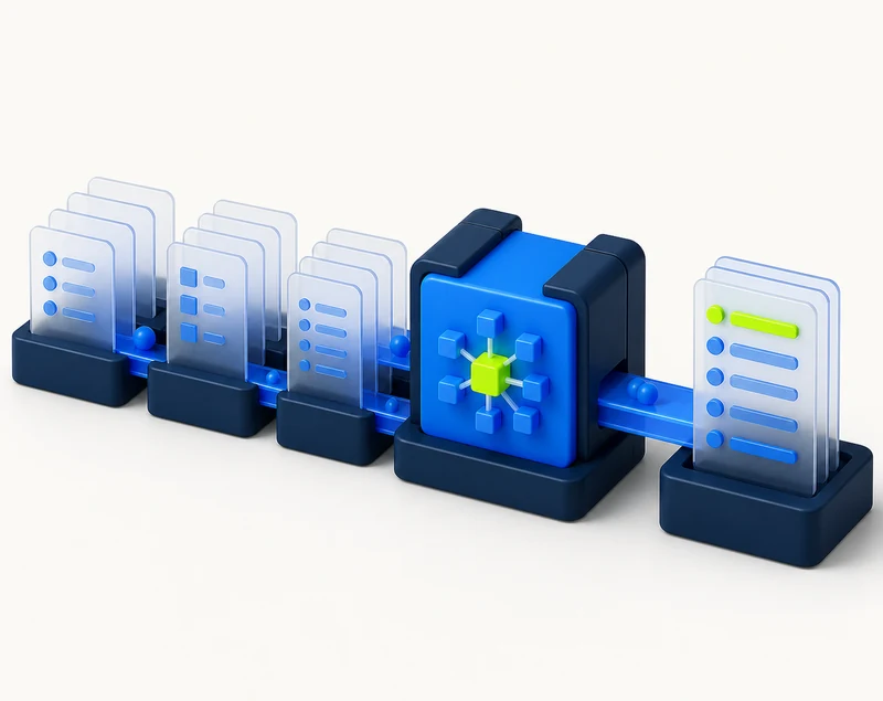 Flujo operativo con inteligencia artificial integrada